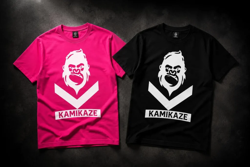 Camiseta Kamikaze Baits de merchandising
